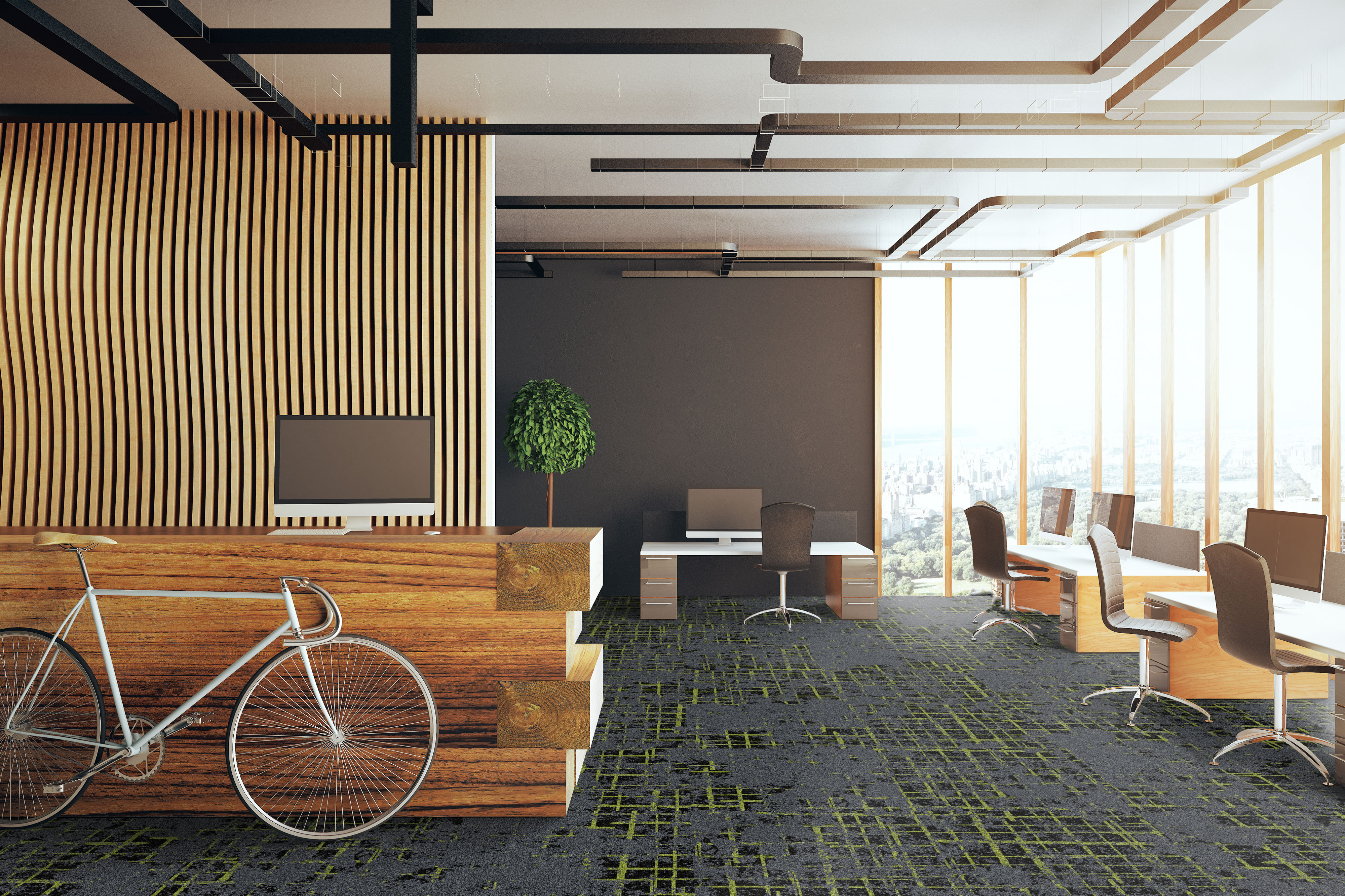 Ковровая плитка Macro Tile 92 (500*500*5 мм) — купить в Екатеринбурге