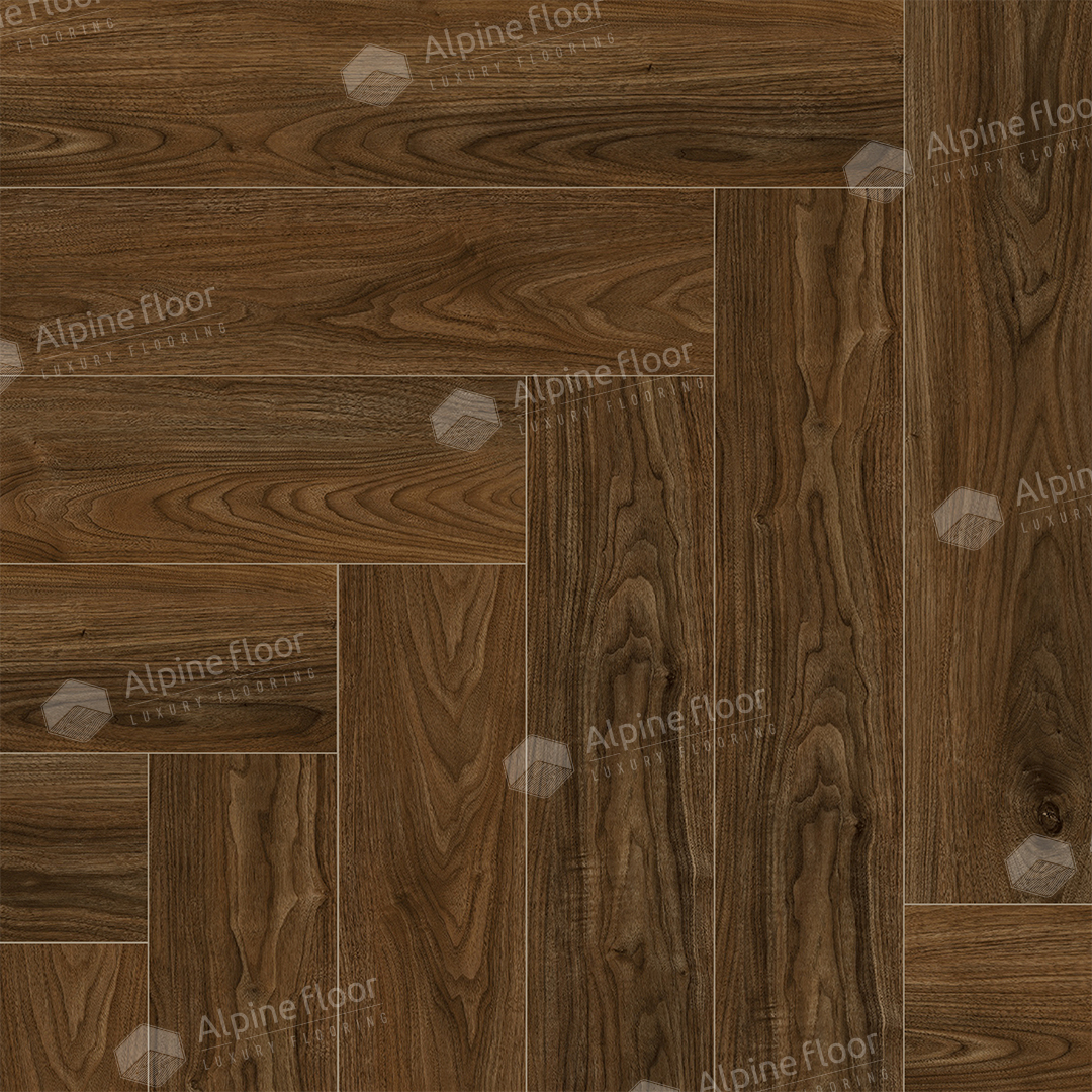 SPC ламинат "Alpine Floor" Орех Кенари (600*125*4 мм) — купить в Екатеринбурге