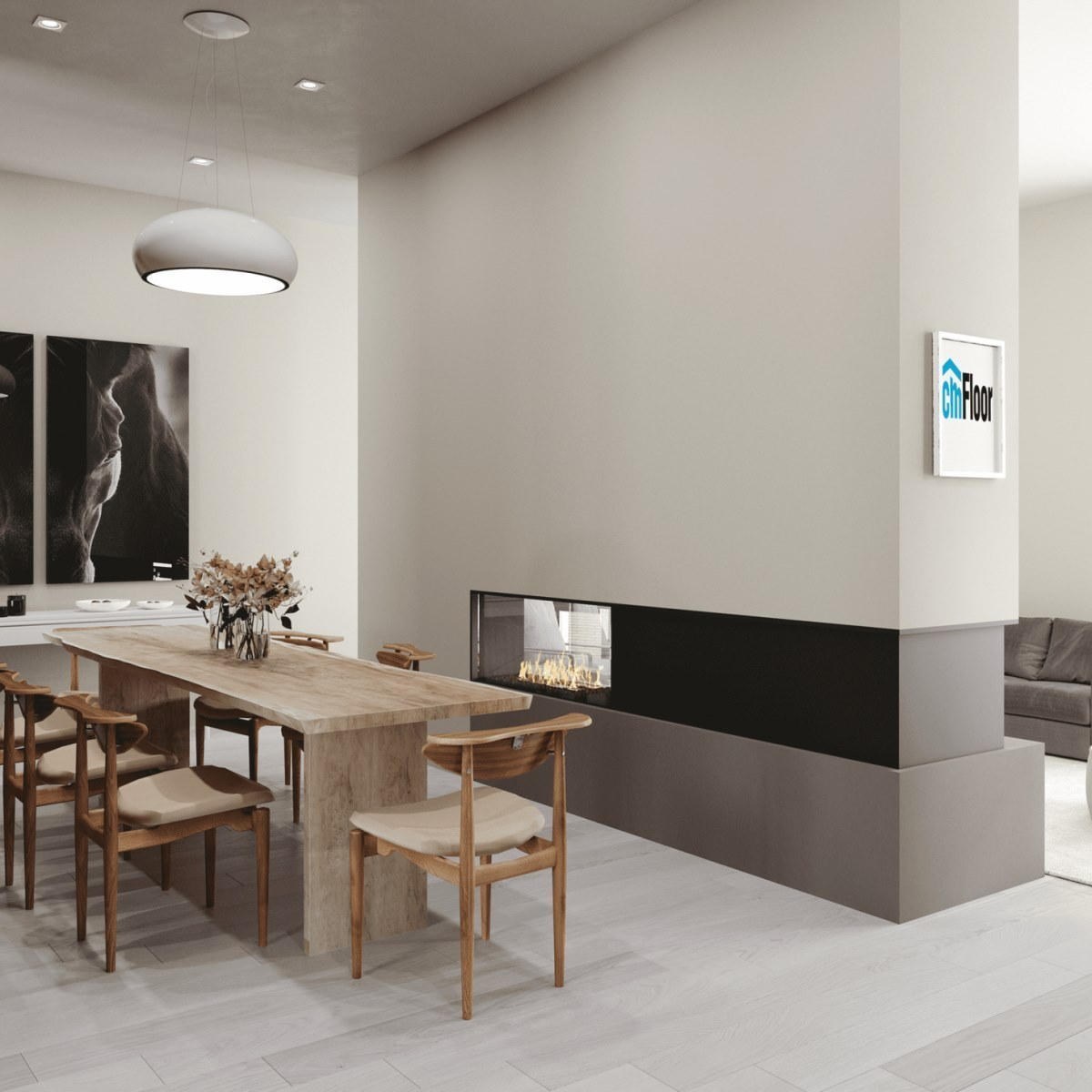 Виниловое напольное покрытие ScandiWood 02 Дуб Белый (180*1220*5 мм) — купить в Екатеринбурге