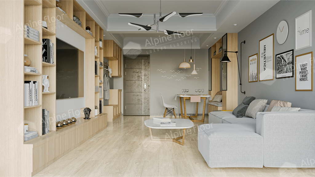 Кварцвиниловая плитка LVT "Alpine Floor" Сонома (1227*187*5 мм) — купить в Екатеринбурге