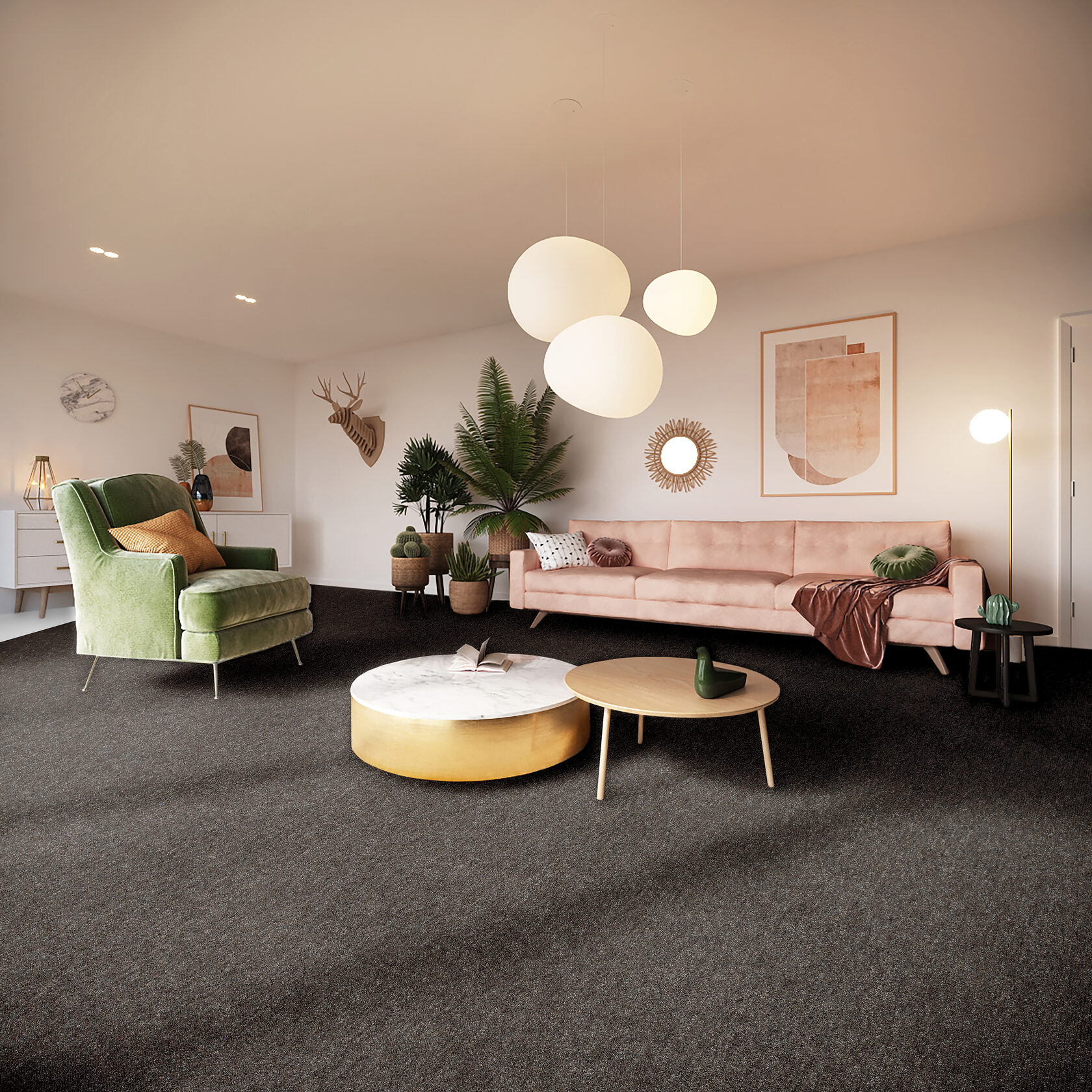 Ковровое покрытие "Bonkeel" Nero 97 (ширина 4м) — купить в Екатеринбурге