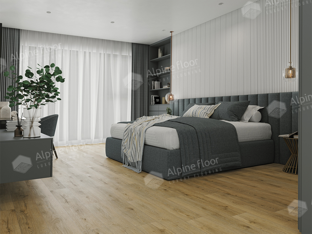 SPC ламинат "Alpine Floor" Калькутта (1220*183*4 мм) — купить в Екатеринбурге