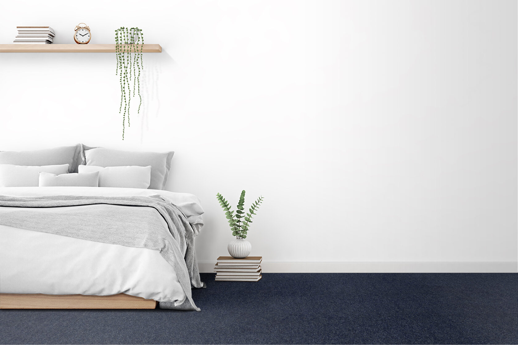 Ковровое покрытие "Bonkeel" Color Rib Blue Bottle 78 (ширина 1м/3м/4м) — купить в Екатеринбурге