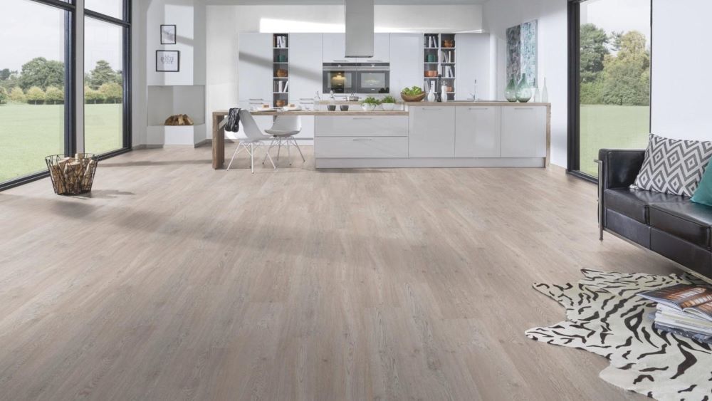 Ламинат Дуб Белый Масляный 33 класс "Krono original" Forte Classic 5552 oak (1285*192*8 мм) — купить в Екатеринбурге