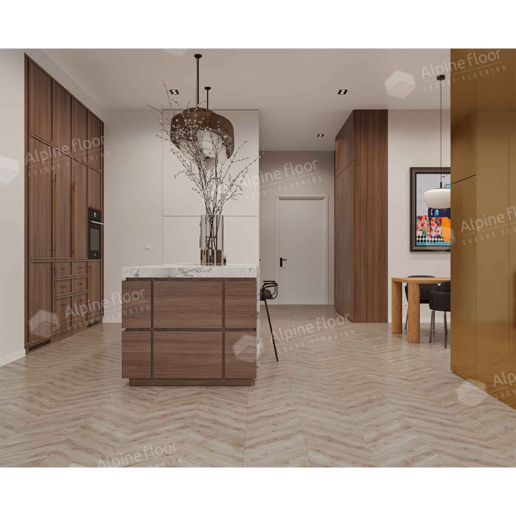 SPC ламинат "Alpine Floor" Гикори (600*127*5 мм) — купить в Екатеринбурге