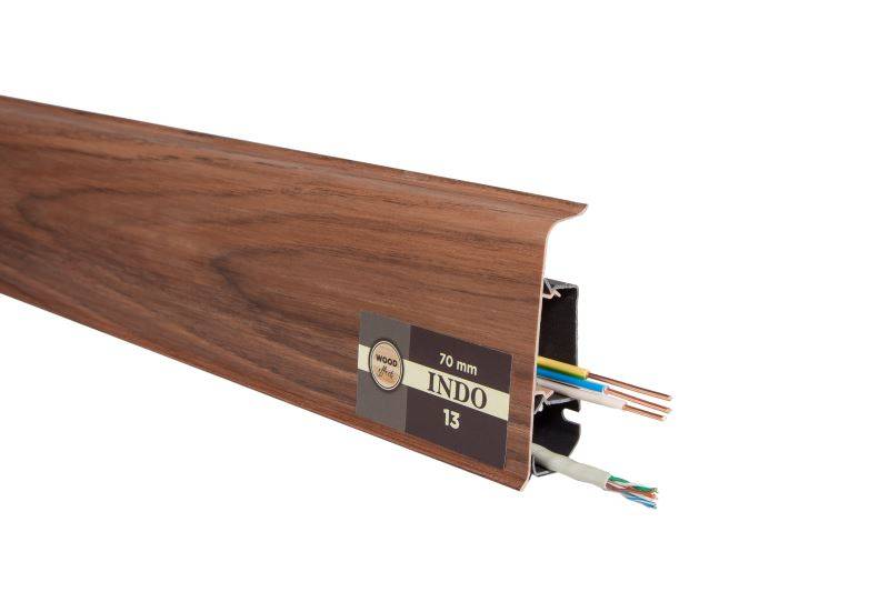 Плинтус "Arbiton" Indo Дуб Рубра (2500*26*70 мм) — купить в Екатеринбурге