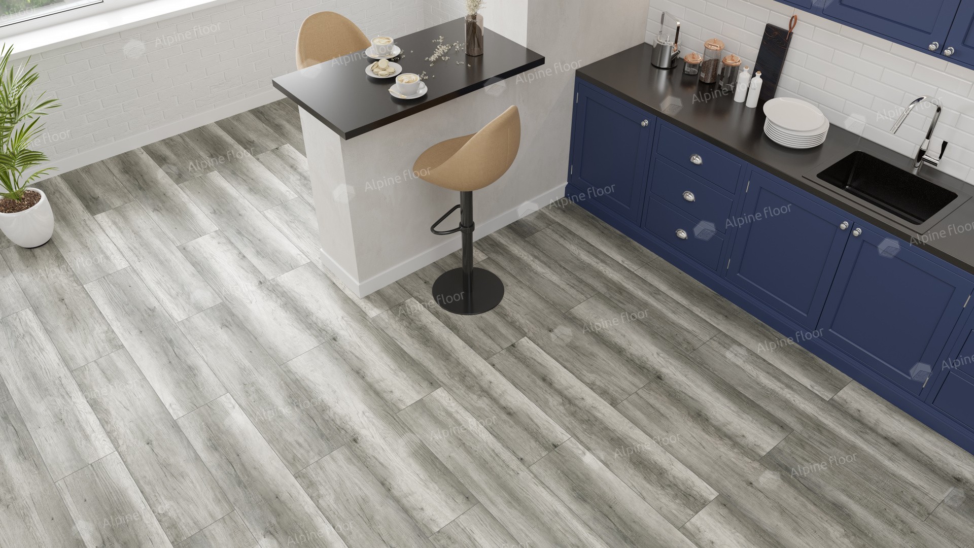 Ламинат "Alpine Floor" Дуб Тахо (1285*280*8 мм) — купить в Екатеринбурге