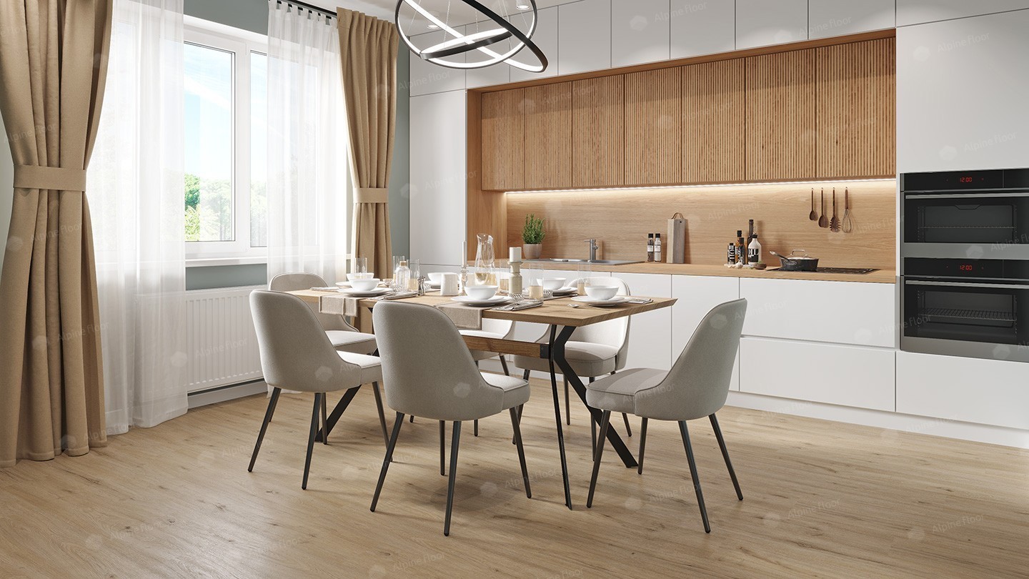 SPC ламинат "Alpine Floor" Ларго (1220*183*3,5 мм) — купить в Екатеринбурге