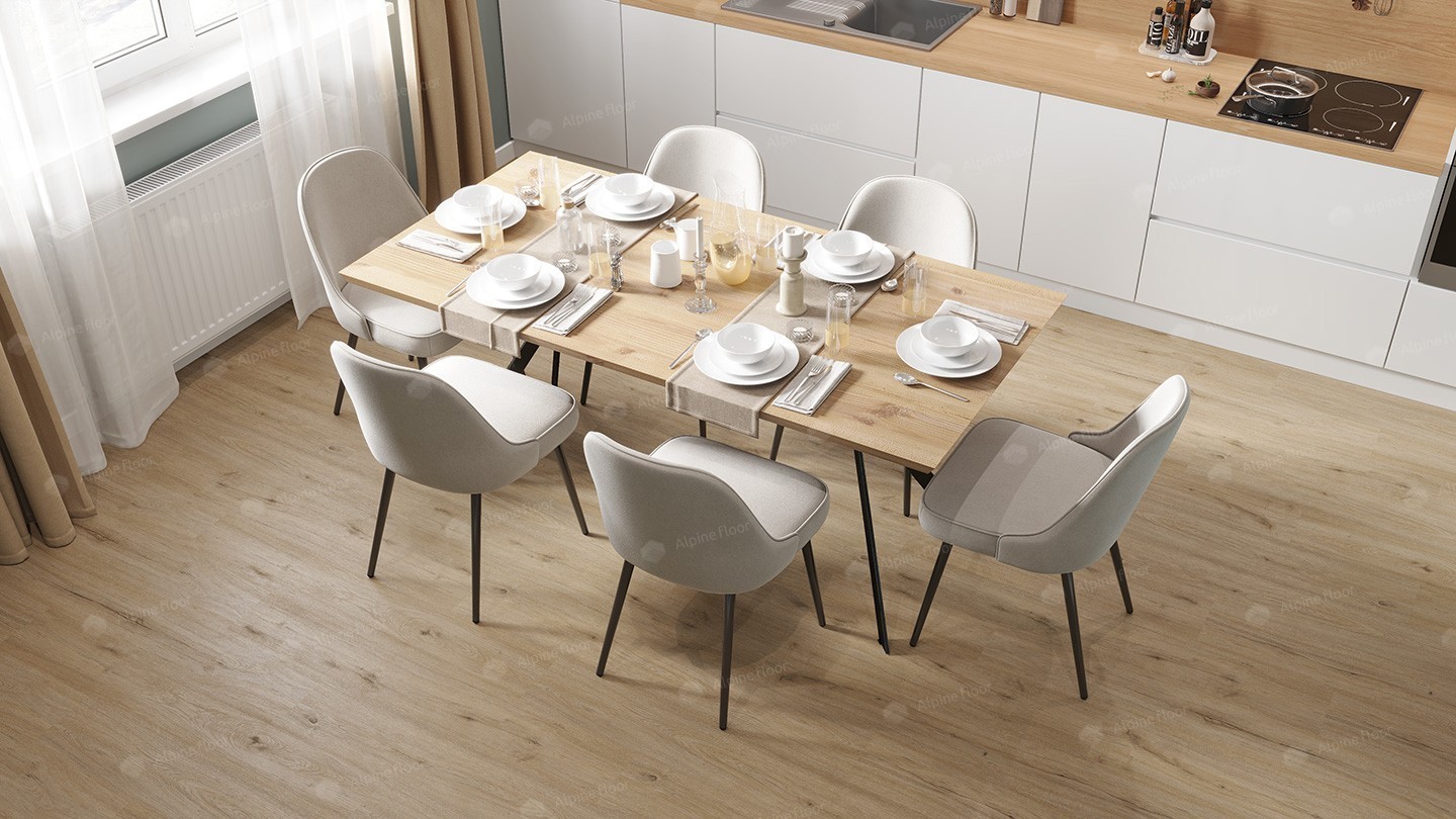 SPC ламинат "Alpine Floor" Ларго (1220*183*3,5 мм) — купить в Екатеринбурге