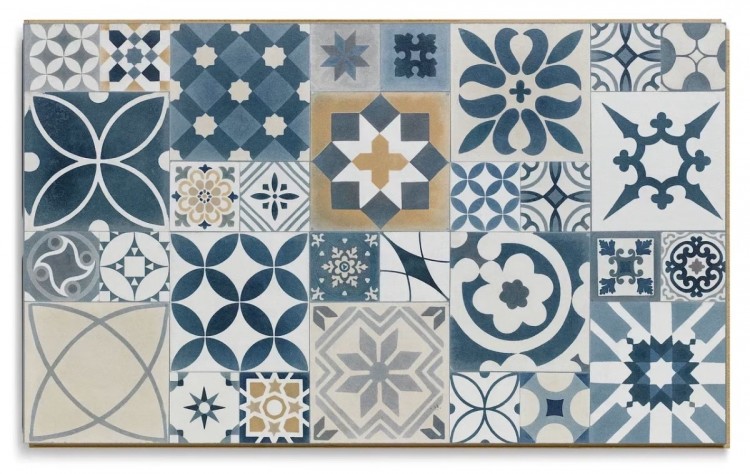 Ламинат "Alsafloor" Creativ Tile 10.33 Melazzo bleu 819 (640*384*10 мм) — купить в Екатеринбурге
