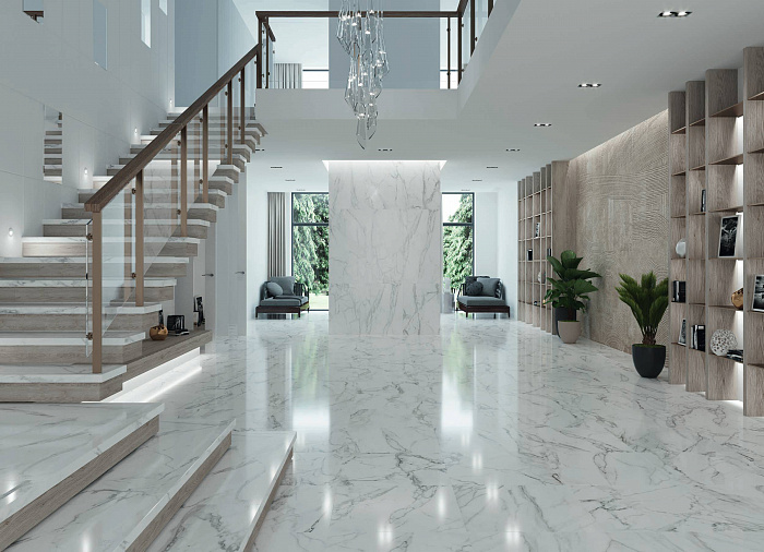 Керамогранит "Estima" Supreme Ferrum (1200*600 мм) Белый — купить в Екатеринбурге