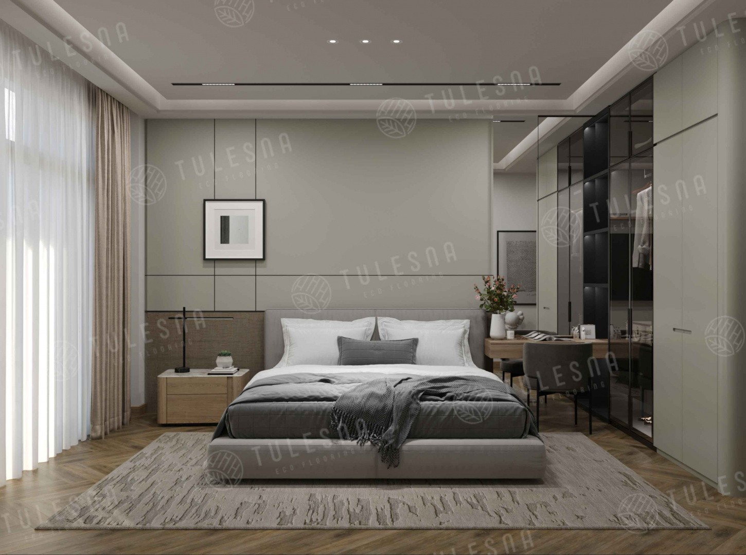 Кварцвиниловая плитка LVT "Tulesna"  Divino (590*118*2,5 мм) — купить в Екатеринбурге