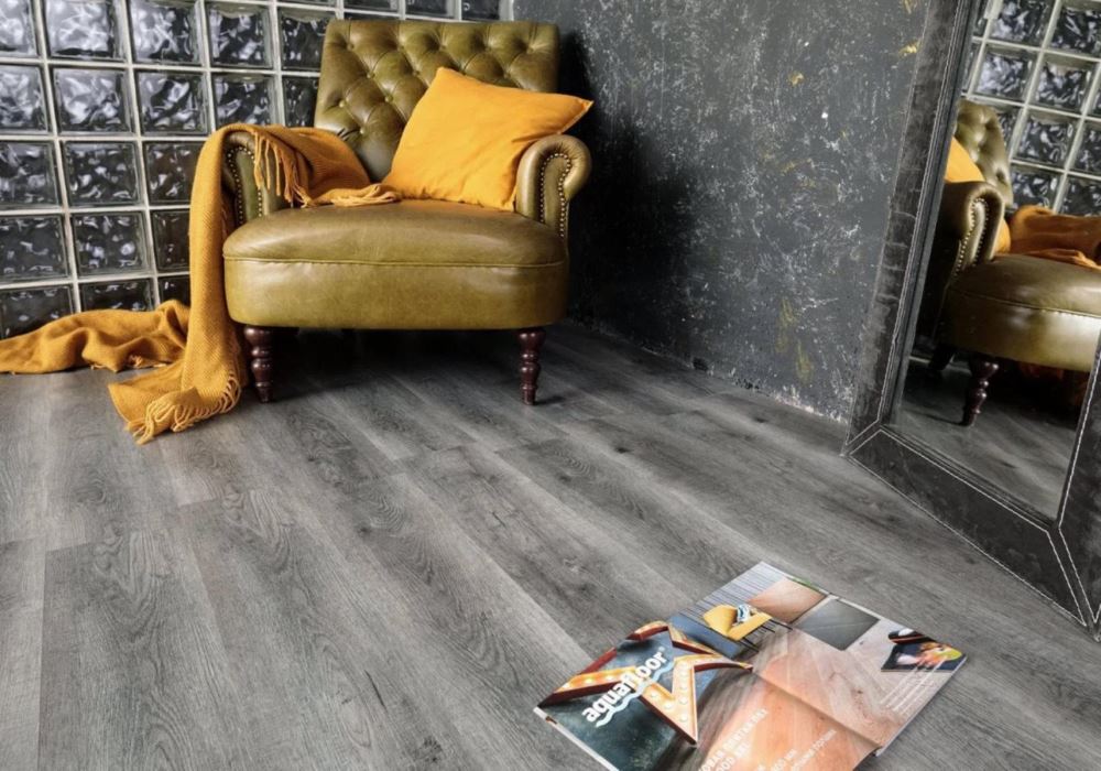 Виниловые полы "Aquafloor" Quartz SPC AF3509QV (1220*180*3,5 мм) — купить в Екатеринбурге