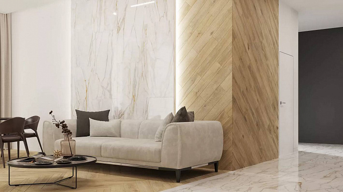 Керамогранит "Estima" Supreme Ferrum (1200*600 мм) Белый — купить в Екатеринбурге