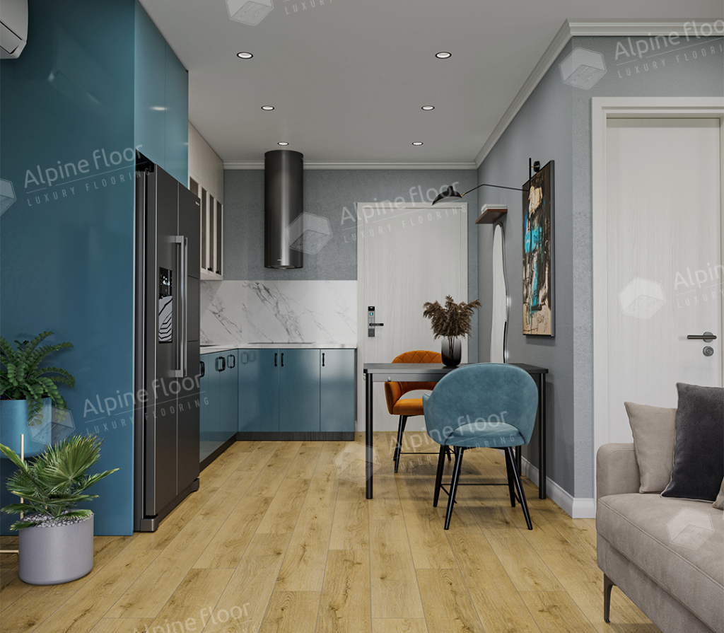 SPC ламинат "Alpine Floor" Умбра (1220*183*4 мм) — купить в Екатеринбурге