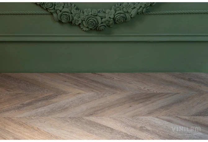 Кварц-винил Шеврон Шампань (690*115*2,5 мм) — купить в Екатеринбурге