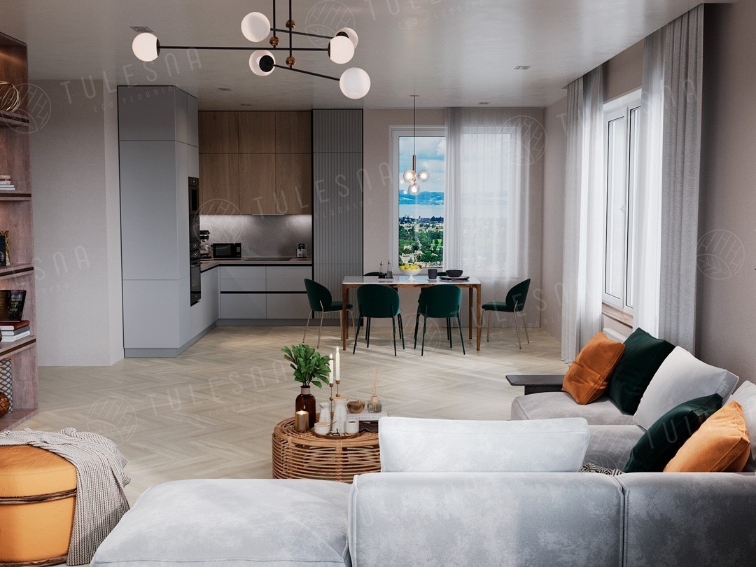 Кварцвиниловая плитка LVT "Tulesna"  Radiante (590*118*2,5 мм) — купить в Екатеринбурге