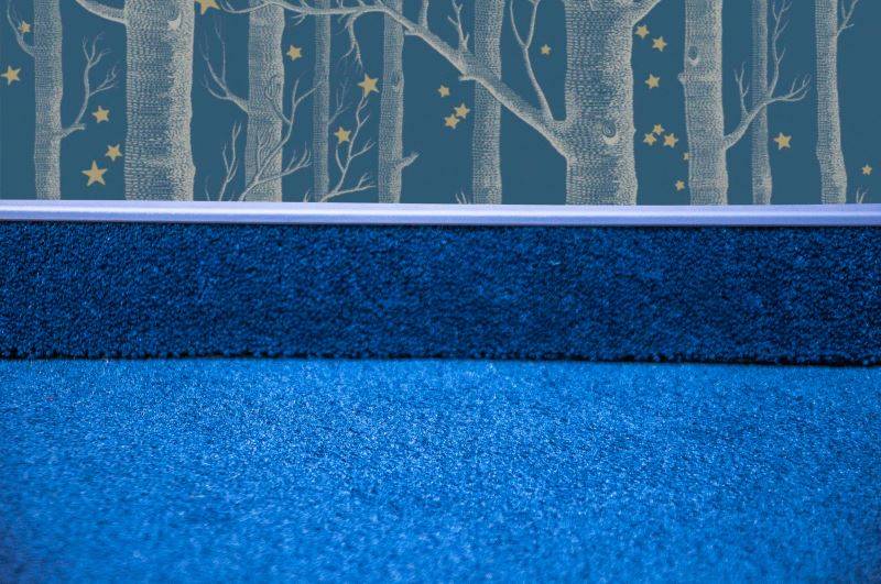 Плинтус для ковролина "Korner" Listwa синий (2500*13,8*50 мм) — купить в Екатеринбурге