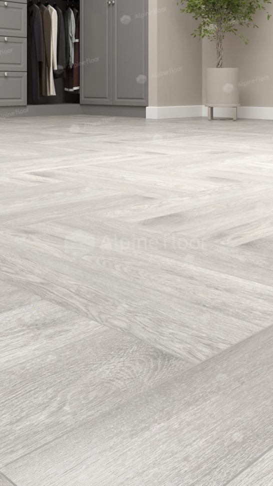 Виниловая плитка "Alpine Floor" Parquet LVT Дуб Полис (590*118*2,5 мм) — купить в Екатеринбурге
