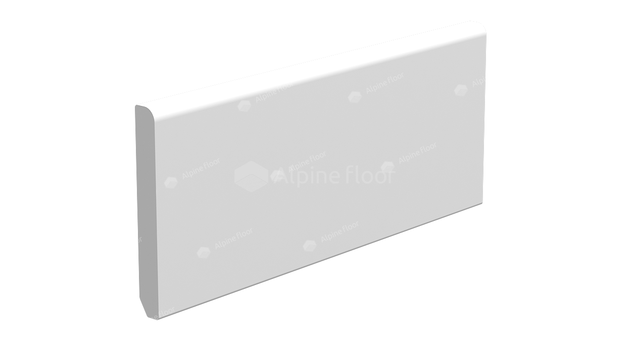 Напольный плинтус Grand Sequoia 11-00 Белый матовый (2200*11*80 мм) — купить в Екатеринбурге