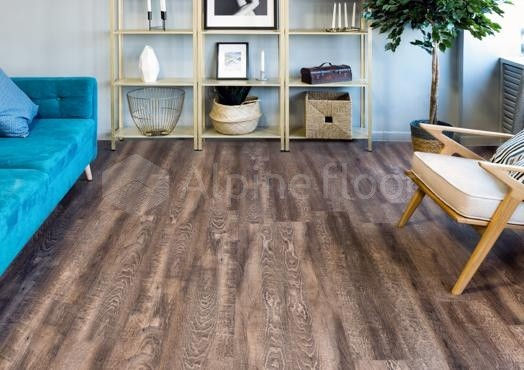Кварцвиниловая плитка "Alpine Floor" Дуб Миндаль  (1219*184*2мм) — купить в Екатеринбурге