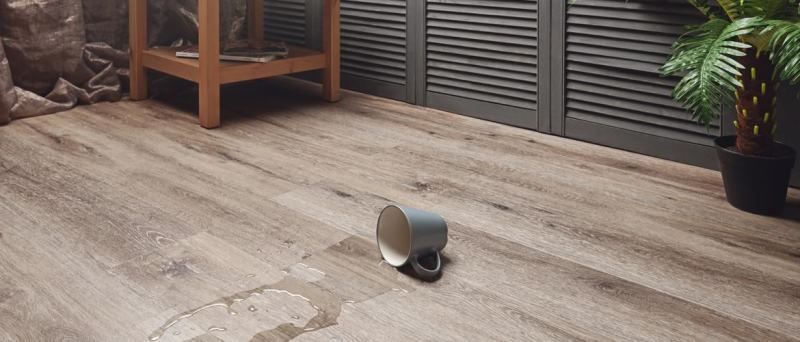 Кварцвиниловая плитка "Aquafloor" AF6041 Glue (1219,2*177,8*2 мм) — купить в Екатеринбурге