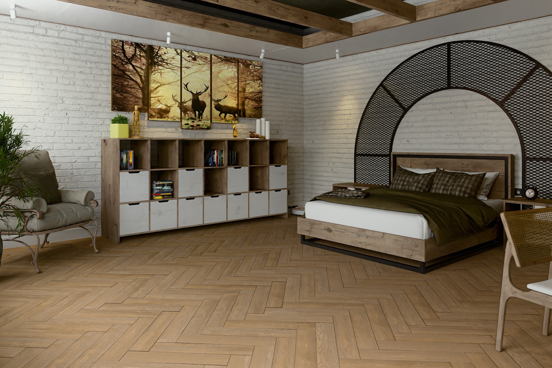 SPC ламинат «Damy Floor» Брайтон (615*123*4 мм) — купить в Екатеринбурге