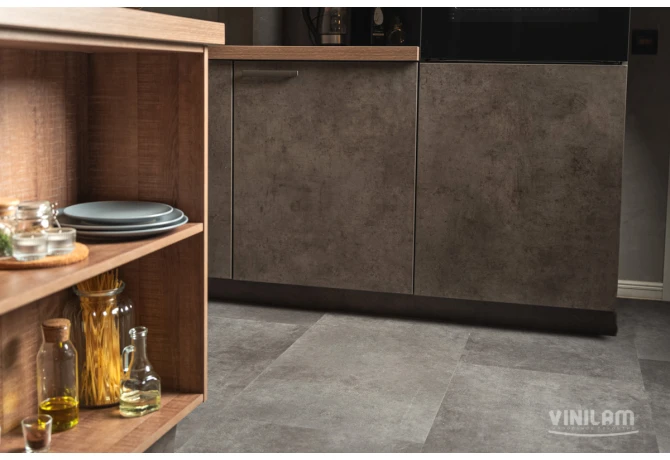 SPC ламинат Цемент Стальной (940*470*6 мм) — купить в Екатеринбурге