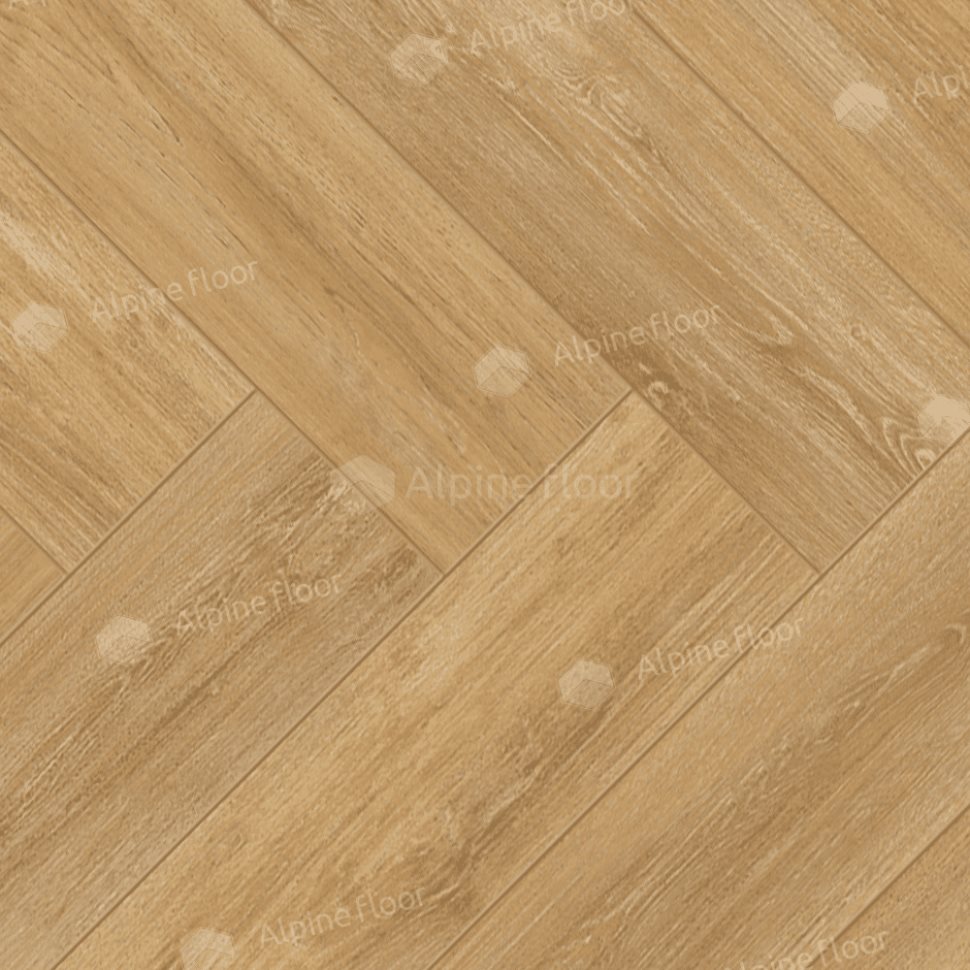 Ламинат "Alpine Floor" Herringbone 12 PRO Дуб Тулуза (606*101*12 мм) — купить в Екатеринбурге