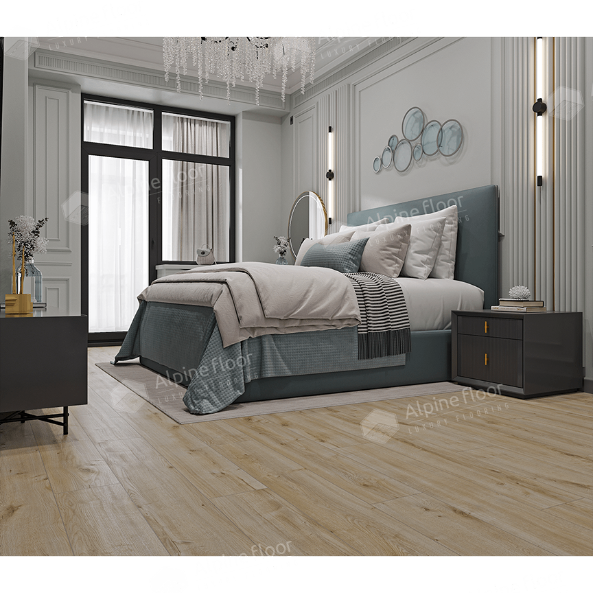 Ламинат "Alpine Floor" Дуб Гент (1285*192*8 мм) — купить в Екатеринбурге