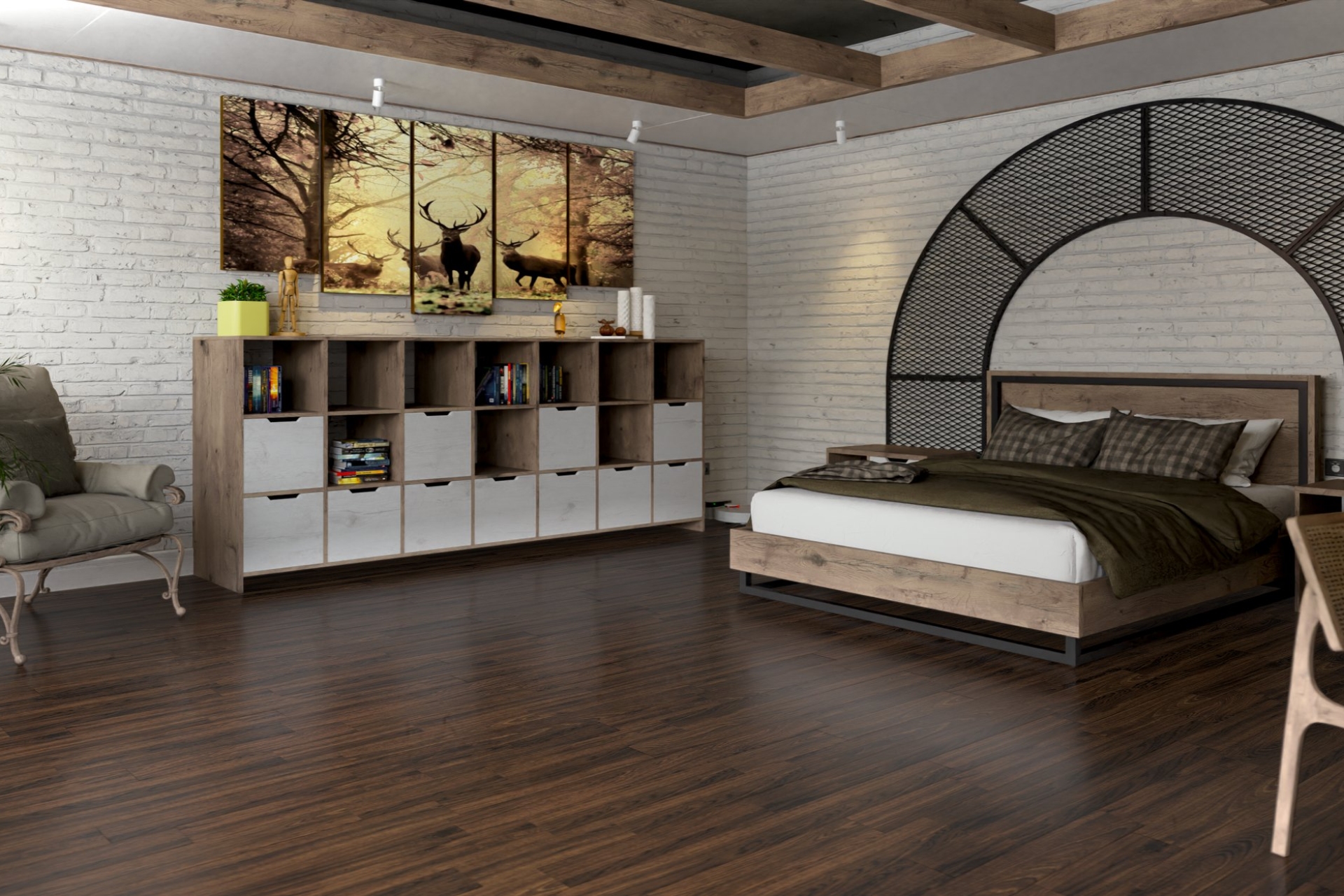 Инженерный паркет «Damy Floor» Каштановый — купить в Екатеринбурге