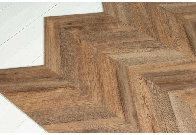 Кварц-винил Шеврон Нормандия (690*115*2,5 мм) — купить в Екатеринбурге