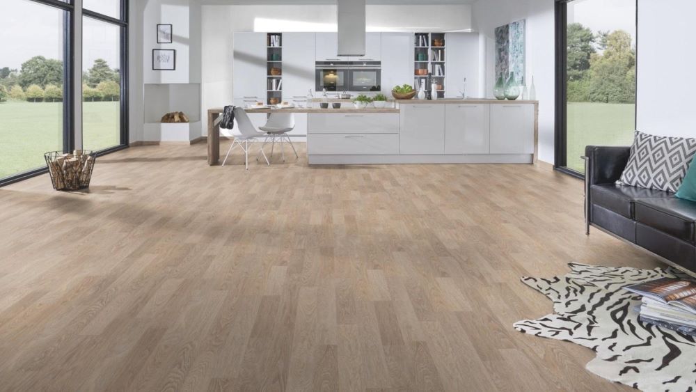 Ламинат "Kronospan" Forte Classic Дуб Льняной 4283 (1285*192*8 мм) — купить в Екатеринбурге