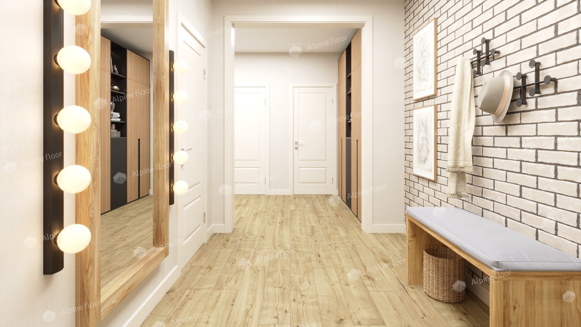 Ламинат "Alpine Floor" Дуб Эмпуриабрава (1285*192*8 мм) — купить в Екатеринбурге