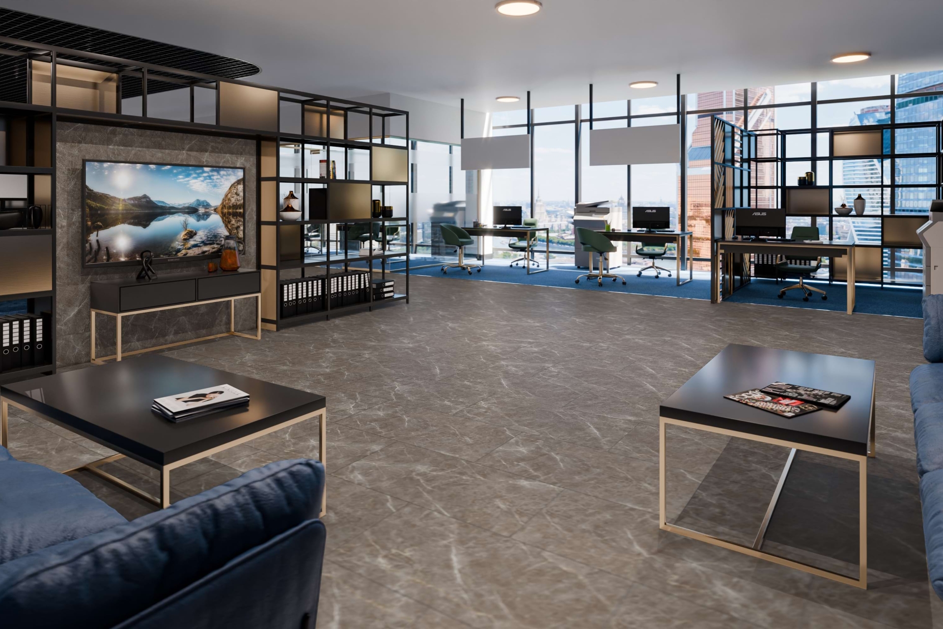 Усовершенствованная кварц-виниловая плитка «Damy Floor» Макалу (912,4*455,2*2,5 мм) — купить в Екатеринбурге