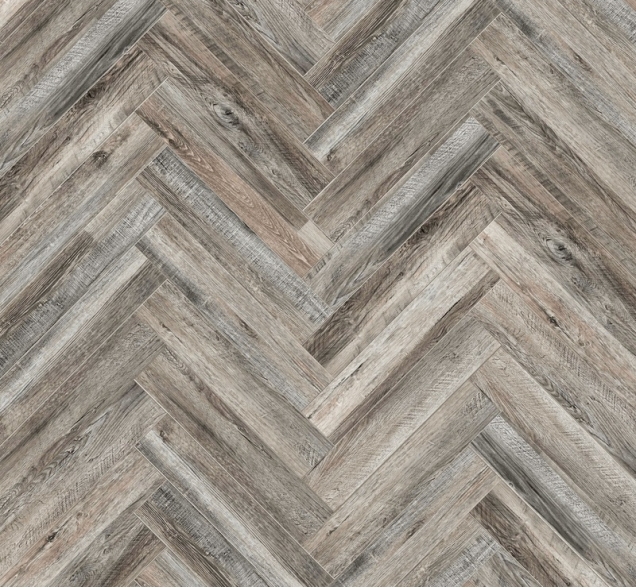 Виниловый ламинат SPC "Cronafloor" Herringbone Дуб Реймс (640*128*4,5 мм) — купить в Екатеринбурге