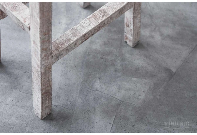 Кварц-винил Серый Бетон (950*480*2,5 мм) — купить в Екатеринбурге