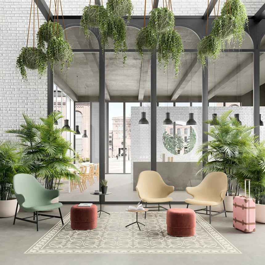 Кварцвиниловая плитка "Invictus" Victorian Deco Smoke (229*229*2,5мм) — купить в Екатеринбурге