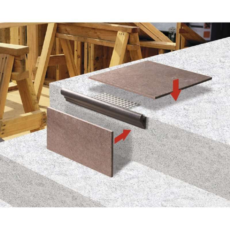 Закладной противоскользящий профиль для ступеней. Уголок закладной exagres. Профиль закладной №202 для ступени 5х36 с. Алюминиевый гнущийся профиль для ступеней с резиновой. Уголок закладной для ступени.