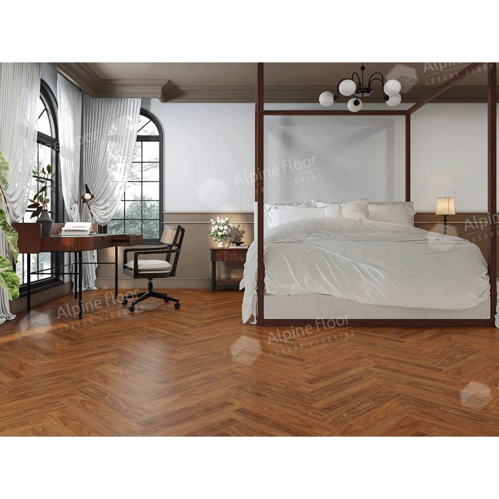 SPC ламинат "Alpine Floor" Орех Нойер (600*125*4 мм) — купить в Екатеринбурге