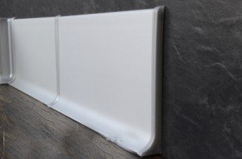 Угол наружный к алюминиевому плинтусу 60мм анодированное серебро — купить в Екатеринбурге