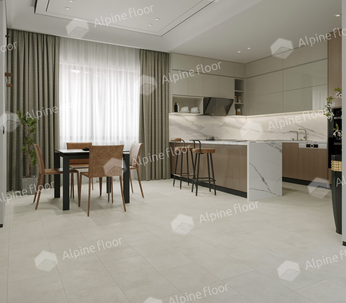 SPC ламинат "Alpine Floor" Milford (638*310*4 мм) — купить в Екатеринбурге