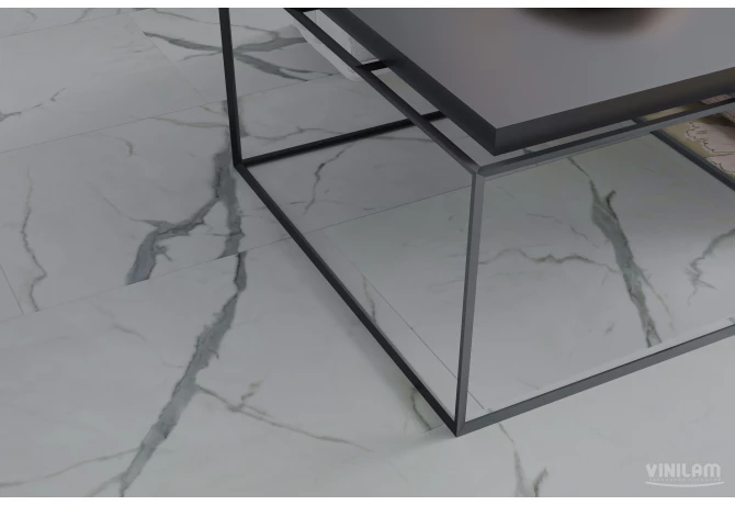 Кварц-винил Греческий Мрамор (950*480*2,5 мм) — купить в Екатеринбурге