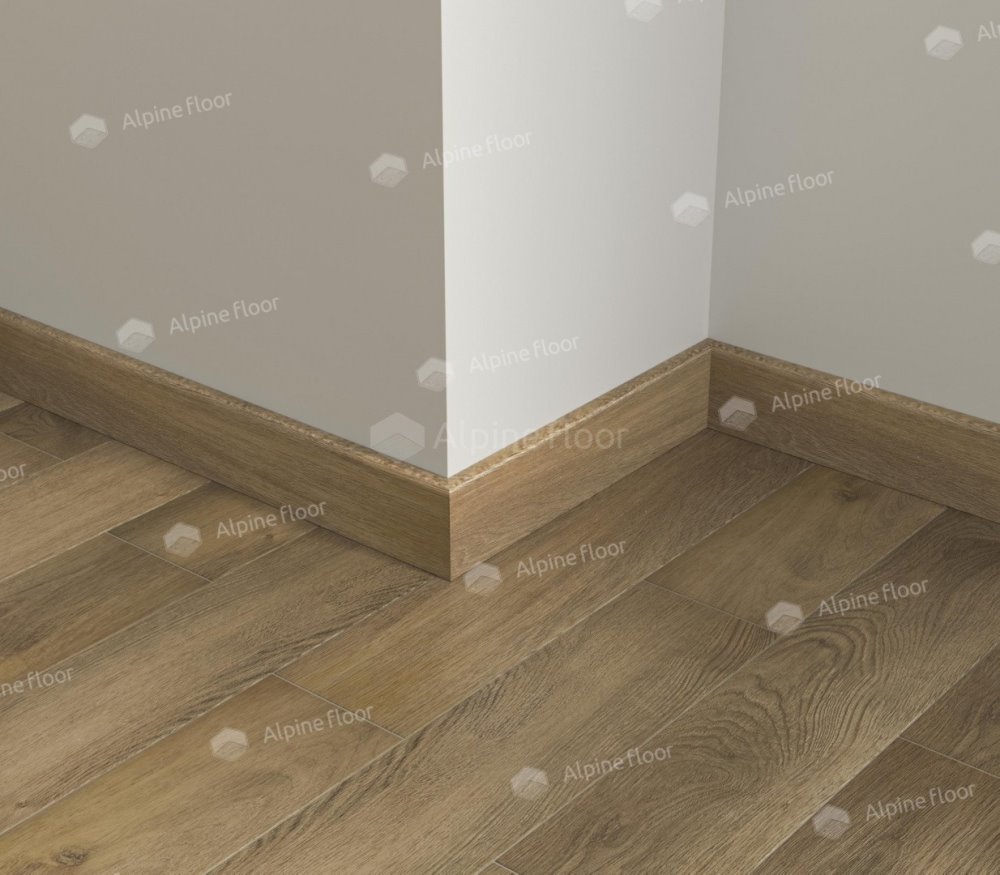 Напольный плинтус Parquet Light Дуб Насыщенный SK 13-7 (2200*12,5*80 мм) — купить в Екатеринбурге