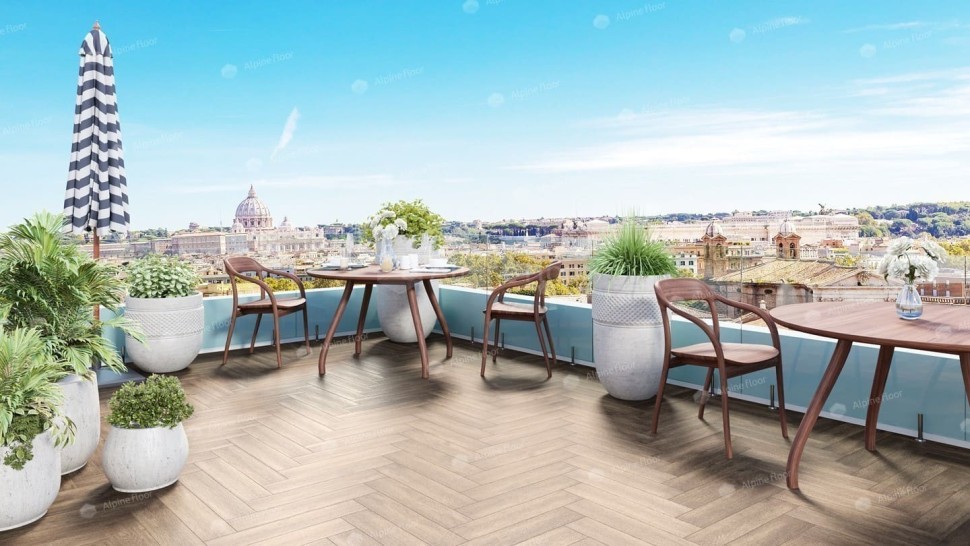 Виниловая плитка "Alpine Floor" Parquet LVT Макадамия (590*118*2,5 мм) — купить в Екатеринбурге