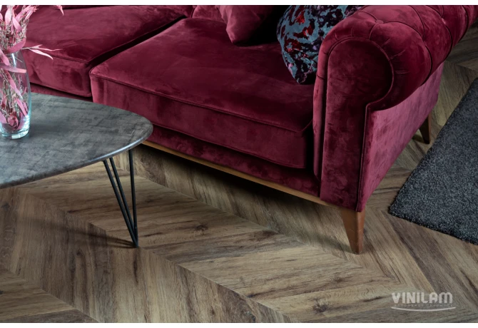 Кварц-винил Шеврон Лувр (690*115*2,5 мм) — купить в Екатеринбурге