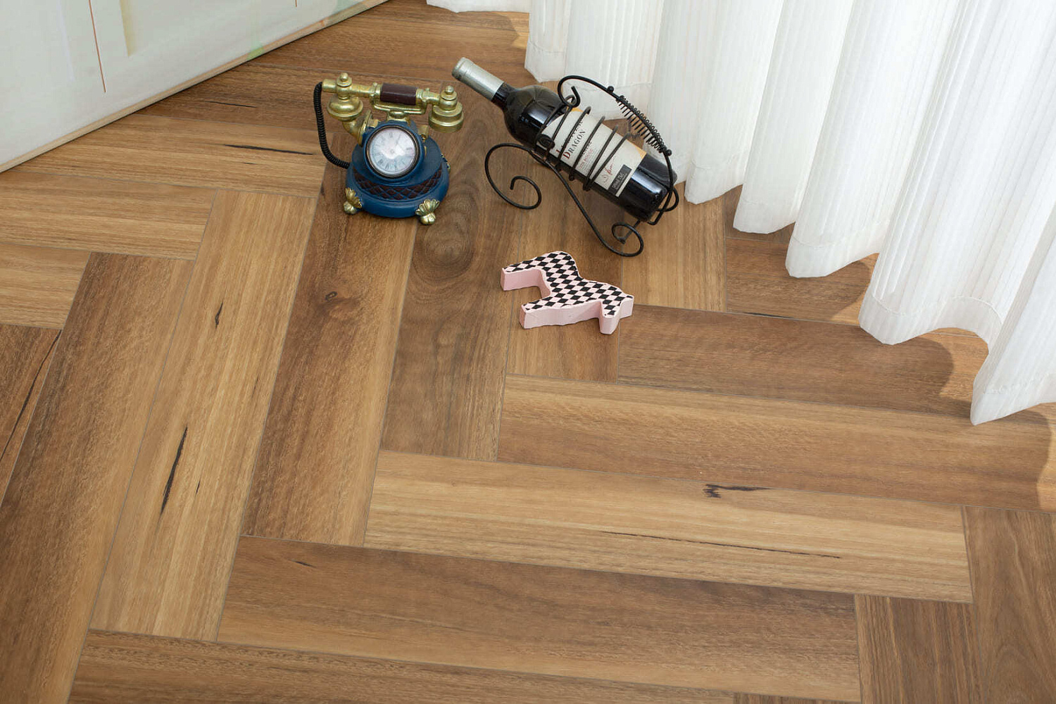 Плитка SPC "OneFloor" 3027 А,В  ЁЛКА (640*128*4 мм)