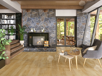 SPC ламинат "Alpine Floor" Жардин (1220*183*4 мм) — фото и характеристики