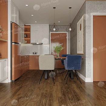 SPC ламинат "Alpine Floor" Орех Ногуэра Классик (1220*183*4 мм) — фото и характеристики