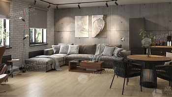 Кварцвиниловая плитка LVT "Alpine Floor" Кипарисовая (1219,2*184,15*2,5 мм) — фото и характеристики